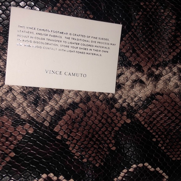 Vince Camuto Snakeskin boots - Picture 5 of 9